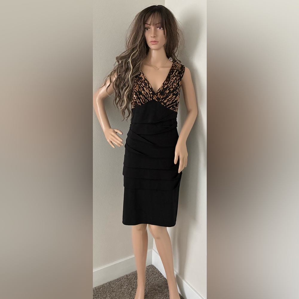 Connected Apparel Midi Dress